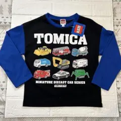 TOMICA ミニチュアダイキャストカー長袖Tシャツ110