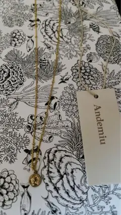 Andemiu コインパーツネックレス ゴールドのサムネイル