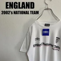 2002年ワールドカップイングランド代表メンバー記念Tシャツ umbro