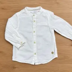 ZARA ザラ／ベビー ノーカラー長袖シャツ 12〜18m