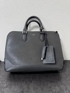 PELLE MORBIDA ビジネスバッグ ブラック レザー フラップ 肩掛け