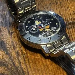 腕時計 Disney ディズニー ミッキーマウス80周年 ラブアワーズ 手巻き