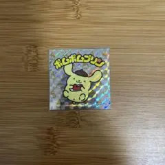 サンリオキャラクターズマンチョコ　ビックリマンチョコ　ポムポムプリン