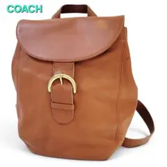 オールドコーチ COACH レザー バックパック リュック ブラウン 469 