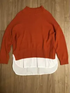 レイヤード風トップス