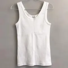 【着用1回】ユナイテッドアローズ BEAUTY&YOUTH 白 タンクトップ