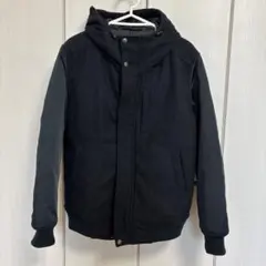 フード付きジャケット　黒　メンズ　L