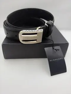 バーバリー　BURBERRY　レザーベルト　メンズのサムネイル