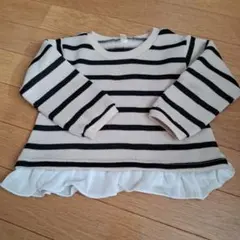 新品未使用　西松屋　裏起毛　トップス　90㎝