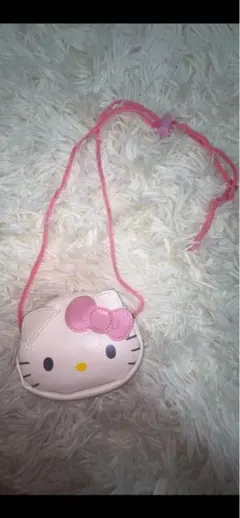 ハローキティ ポシェット ホワイト ピンク