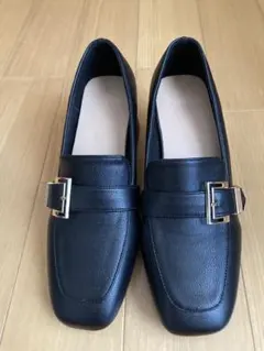 美品 GRL グレイル ローファーパンプス 24㎝ 黒のサムネイル