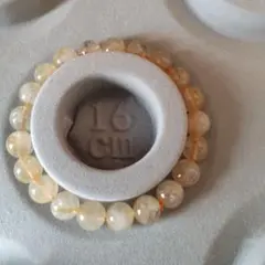 ゴールドルチルブレスレット　③