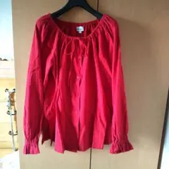 OTTO collection レッドオフショルダーシャツ Lのサムネイル