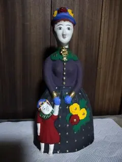 気品ある御婦人がお好きな方へ　長崎　古賀人形　西洋婦人（大）　約33cm 気品ある御婦人がお好きな方へ 長崎 古賀人形 西洋婦人（大） 約33cm