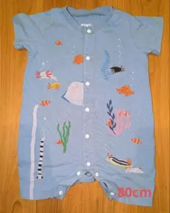 グラニフ ロンパース 海の生き物 メンダコ 80cm