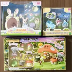 【新品】シルバニアファミリーまとめ売り＊ペンギン＊マーガレットウサギ＊赤ちゃん