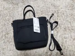 UNIQLO 2wayユーティリティミニバッグ ブラック