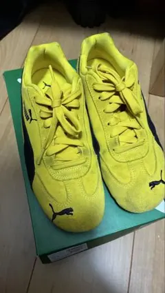 PUMA イエロー スニーカー Ortholite PUMA イエロー スニーカー Ortholite - メルカリ