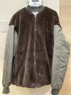 【最終値下げ！】RAGEBLUE MA-1ファーベストアウター