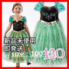 ★am★様　アナ　120 ドレス　誕生日　バースデー　アナ雪　コスプレ　キッズ