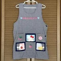 【エプロン】　保育士　幼稚園教諭 ハローキティー