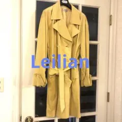 レリアンのエクセーヌのゆったりコート大きなサイズ