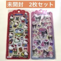 ドロップジュエリーシール　キティー、マイメロ&クロミ　2つセット