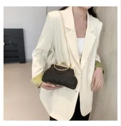 パーティーバッグ　クラッチ　ハンド　ショルダー　がま口　花柄　結婚式　着物　黒