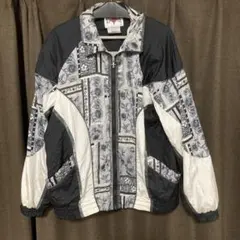 アクティブフロンティア 90's ナイロンジャケット フレアチャームZIP