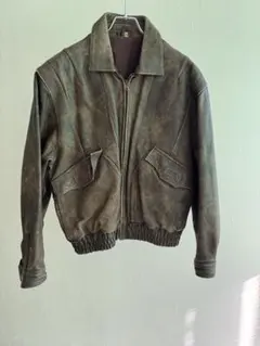 vintage レザージャケット　本革　a2 g1 革ジャン　フライトジャケット