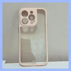 iPhone14 Pro Max スマホケース ピンク クリア