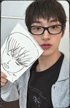 ATEEZ アチズ fromm 似顔絵 トレカ ミンギ