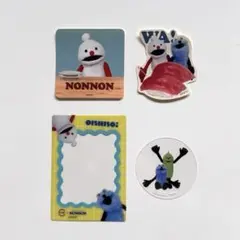 スシローコラボ パペットスンスン クリアカード ピック ステッカー