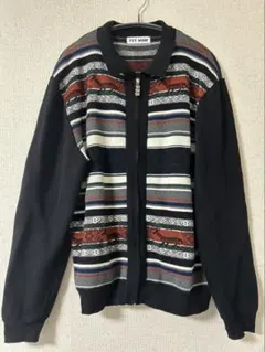 TTTMSW Nordic zip up cardigan Blackのサムネイル