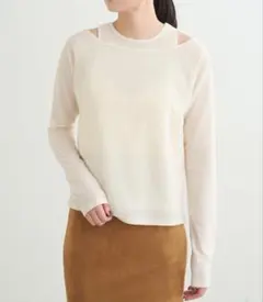 【earthy_】レイヤードトップス