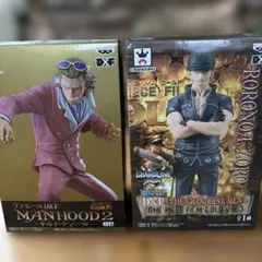 ワンピース フィギュア2体セット　ゾロ　テゾーロ
