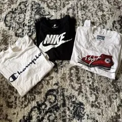 Champion Nike CONVERSETシャツ 3枚セット