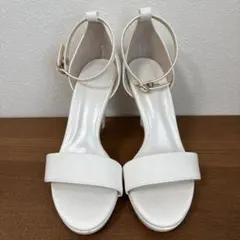 エスペランサ　白　ホワイト　サンダル