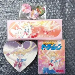 セーラームーン展　グッズまとめ売り　原画　メモ　缶バッチ　マグネット付きケース