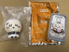 ラッコ　ちいかわラーメン豚　ソフビ　ココススライドケース