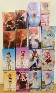 五等分の花嫁　フィギュア　まとめ売り