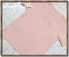 ホールアースコレクション　プリント入りTシャツ　ピンクのサムネイル