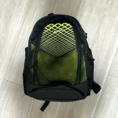 NIKE バックパック リュック ブラック×ネオンイエロー