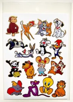 値下げ✨️キャラクター ステッカーセット 16枚入り