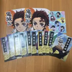 鬼滅の刃 クリアファイルセット 全11枚➕鬼滅缶×2
