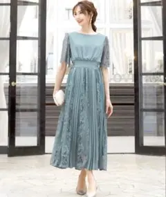 ah【美品】ガール ワンピース ドレス 結婚式 オケージョン お呼ばれ