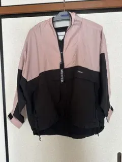 もふも様専用 MILKFED. フード付きジャケット S ピンク/ブラック