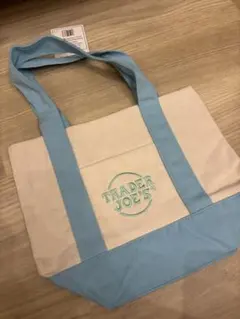 Trader Joe’s ミニトートバッグ　パステルカラー