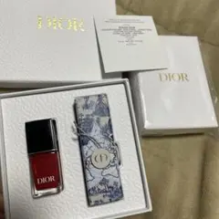 Dior 誕生日ギフト リップ&ネイル+ クリスタル会員キーチャーム 新品未開封