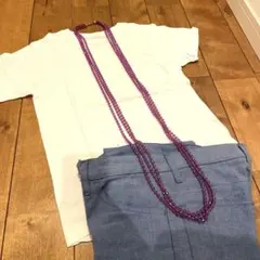 ビーズネックレス アメカジ TATTOO STUDIO ビンテージ OMOSSY